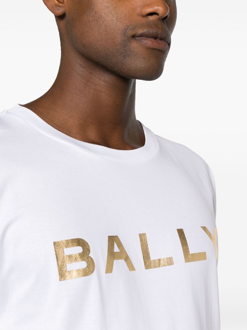 White Logo-print Organic Cotton T-shirt
