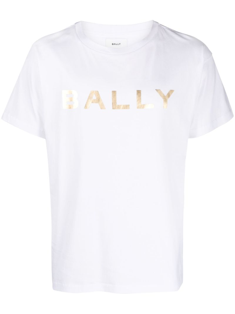 White Logo-print Organic Cotton T-shirt