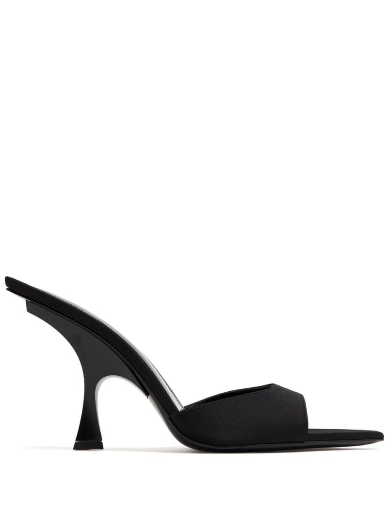 Black Ester 100mm Mules