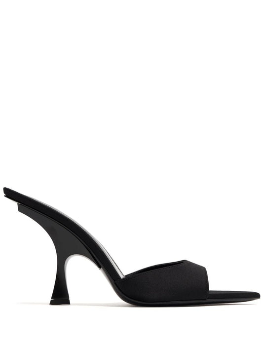 Black Ester 100mm Mules