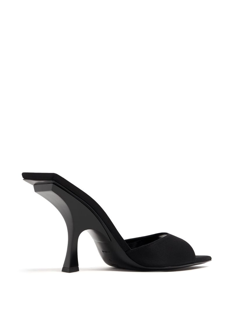Black Ester 100mm Mules