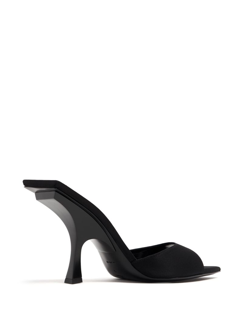 Black Ester 100mm Mules
