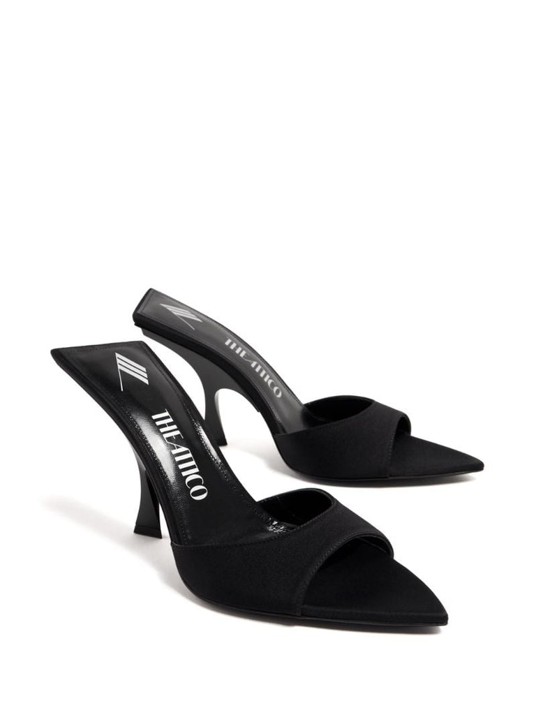 Black Ester 100mm Mules