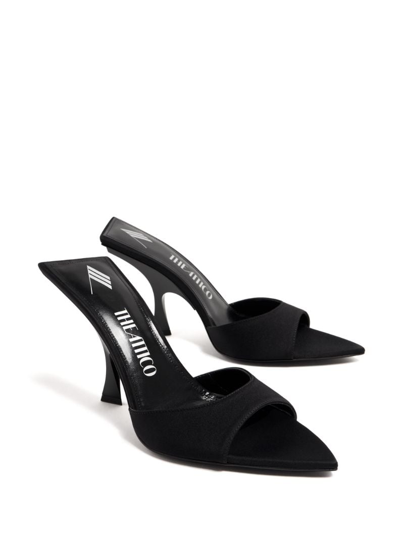 Black Ester 100mm Mules