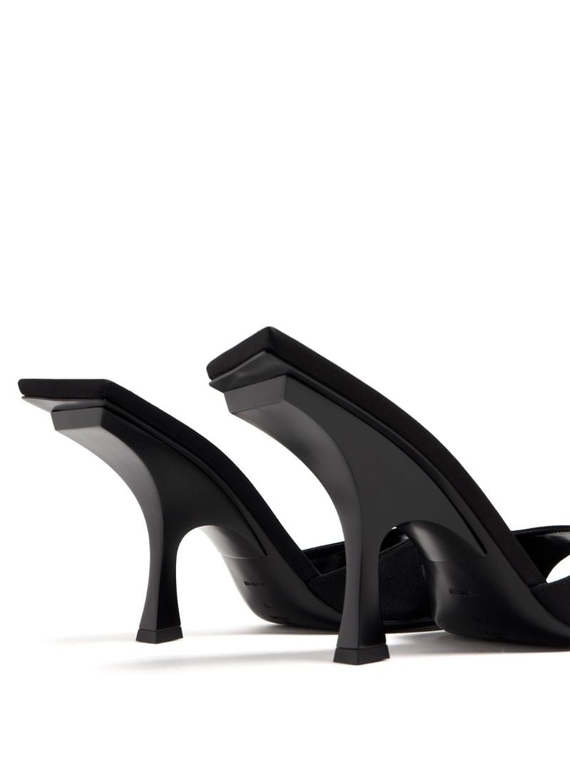 Black Ester 100mm Mules