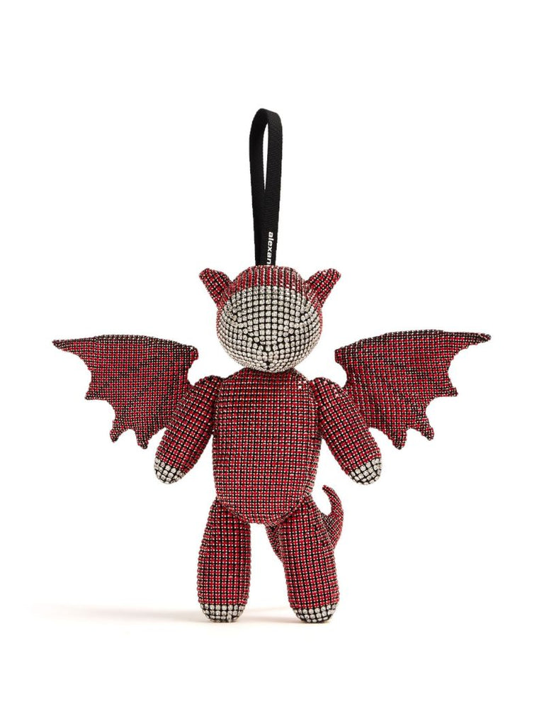Red Crystal Mesh Heiress Dragon Clutch