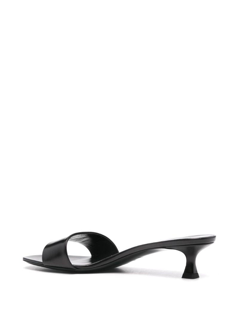 Black Combo 40 Kitten-heel Mules