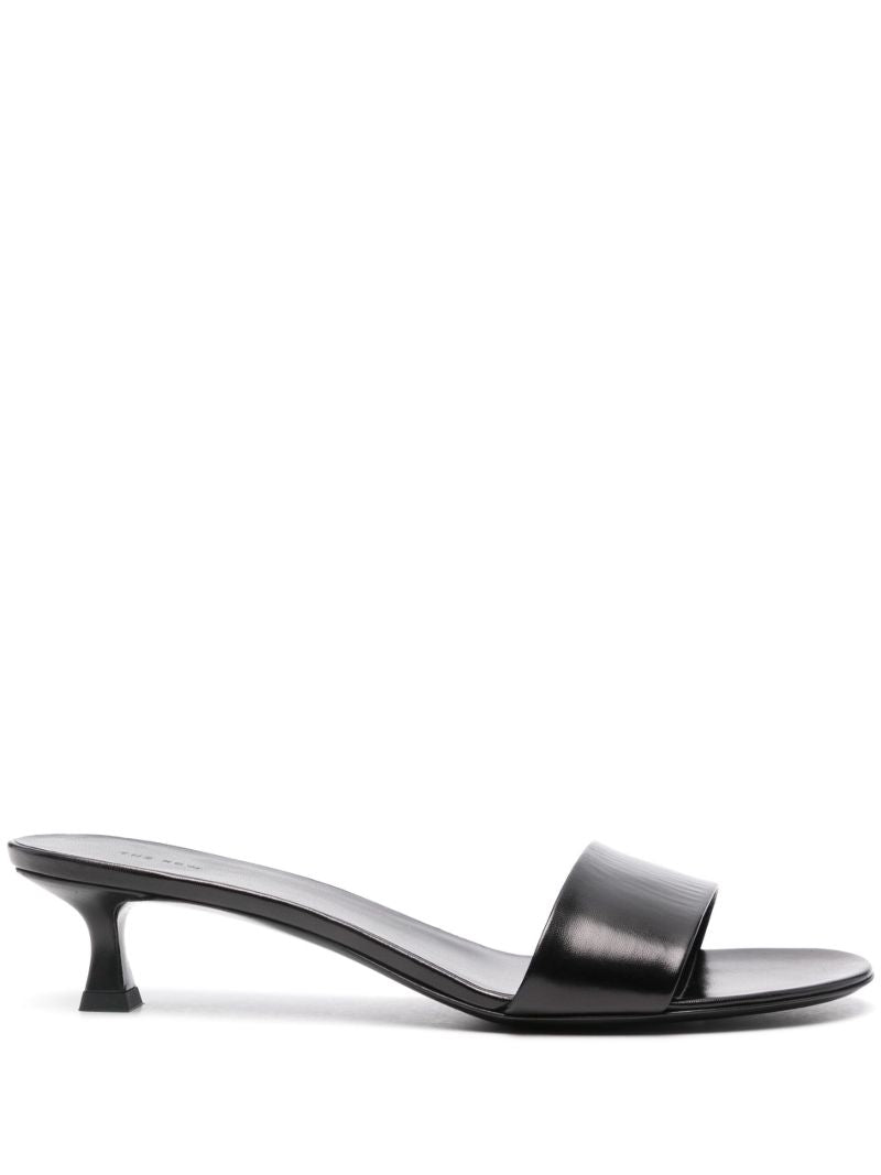 Black Combo 40 Kitten-heel Mules