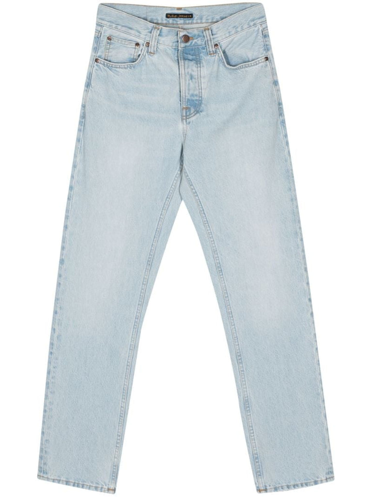Blue Rad Rufus High-rise Straight Jeans
