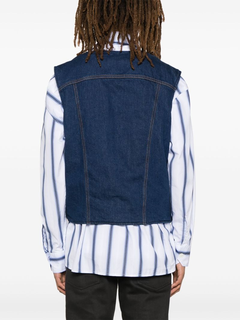 Blue Harry Denim Vest