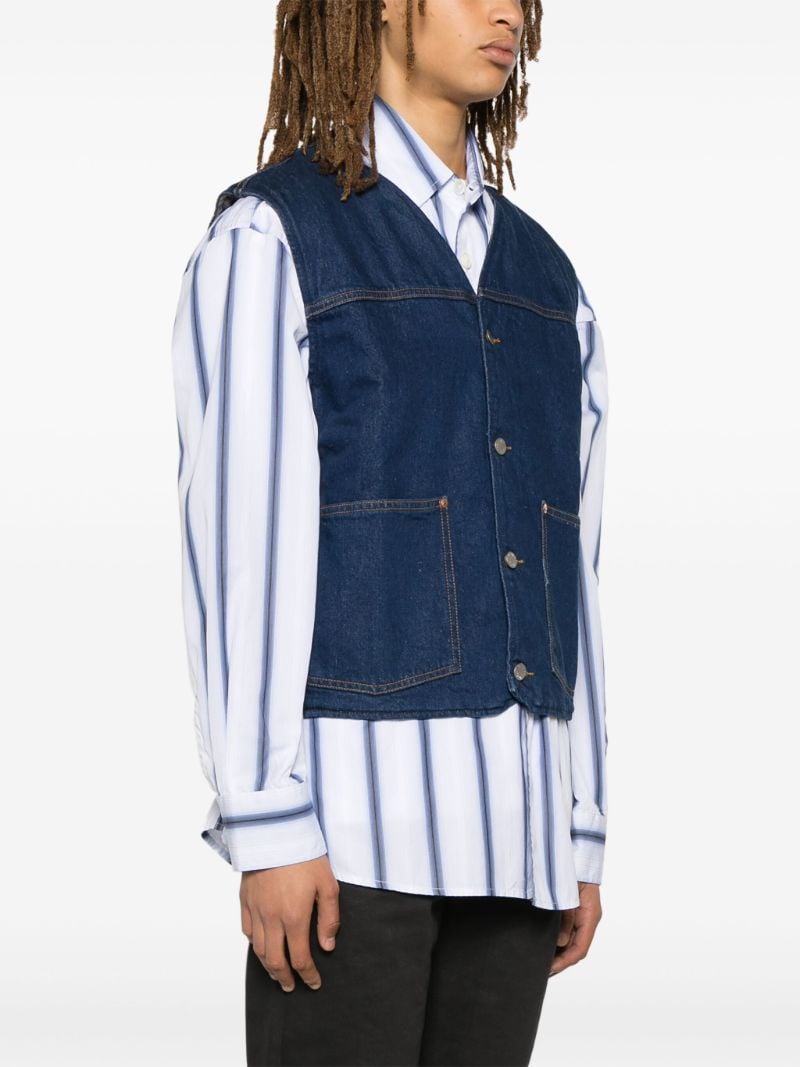 Blue Harry Denim Vest