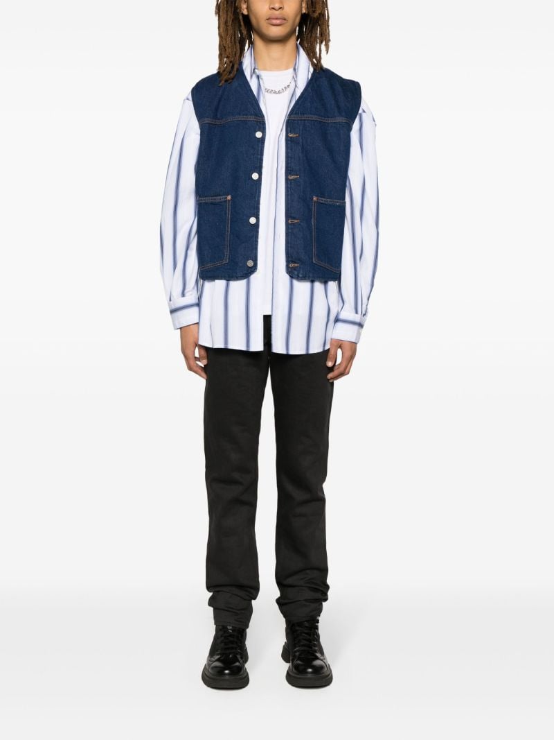 Blue Harry Denim Vest