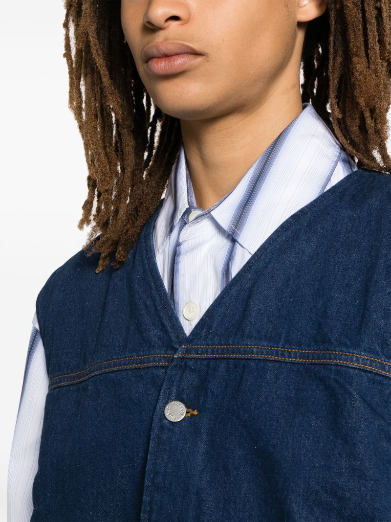 Blue Harry Denim Vest