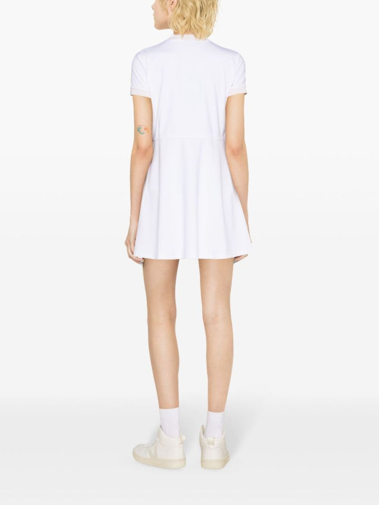 White Jamila Performance Mini Dress