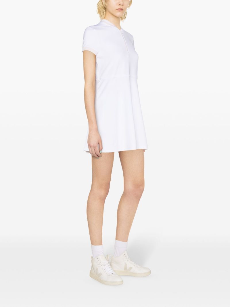 White Jamila Performance Mini Dress