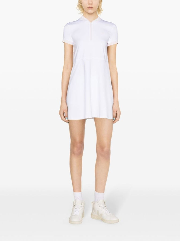 White Jamila Performance Mini Dress