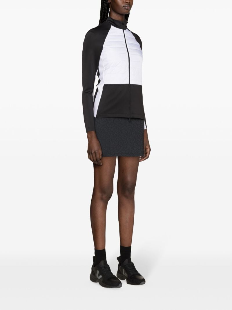 White Lourdes Hybrid Midlayer Jacket