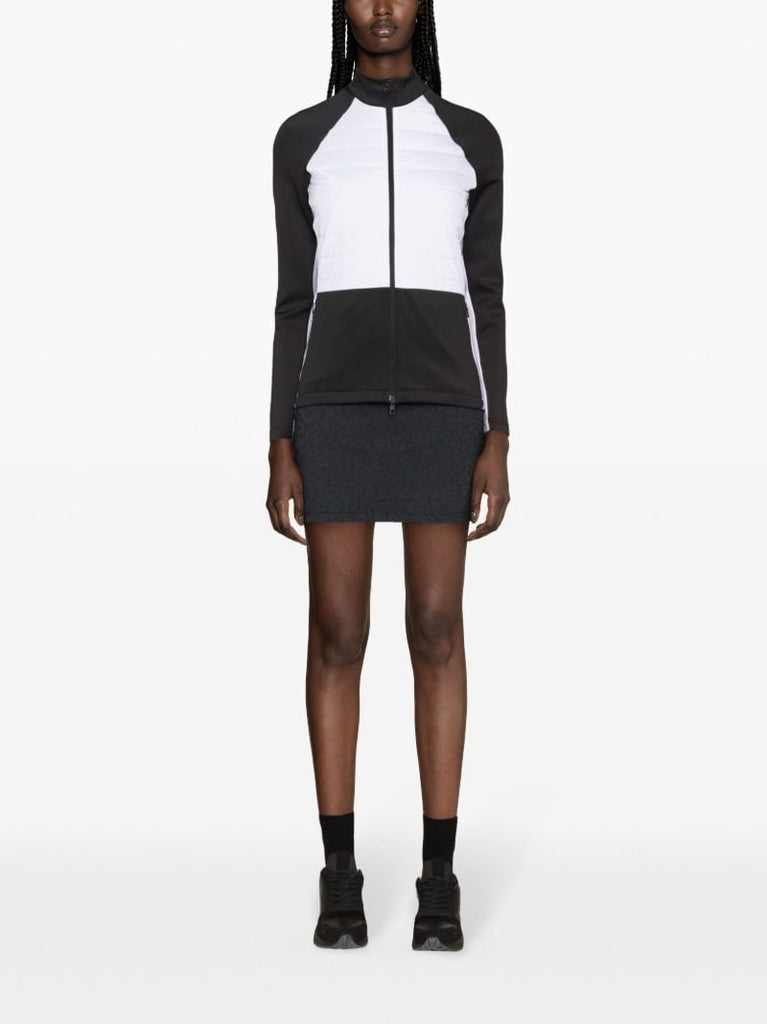 White Lourdes Hybrid Midlayer Jacket