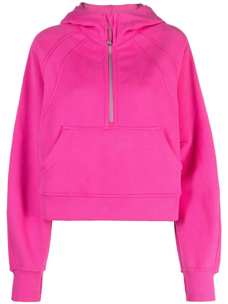 Pink Scuba Cotton-blend Sweatshirt