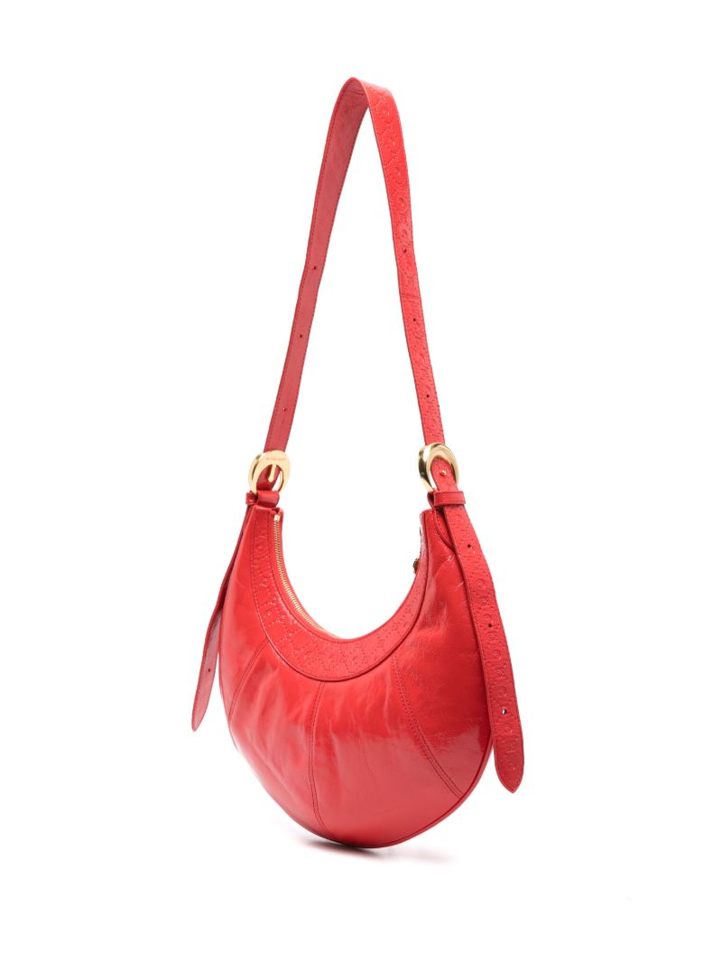 Red Eclips Mini Leather Shoulder Bag