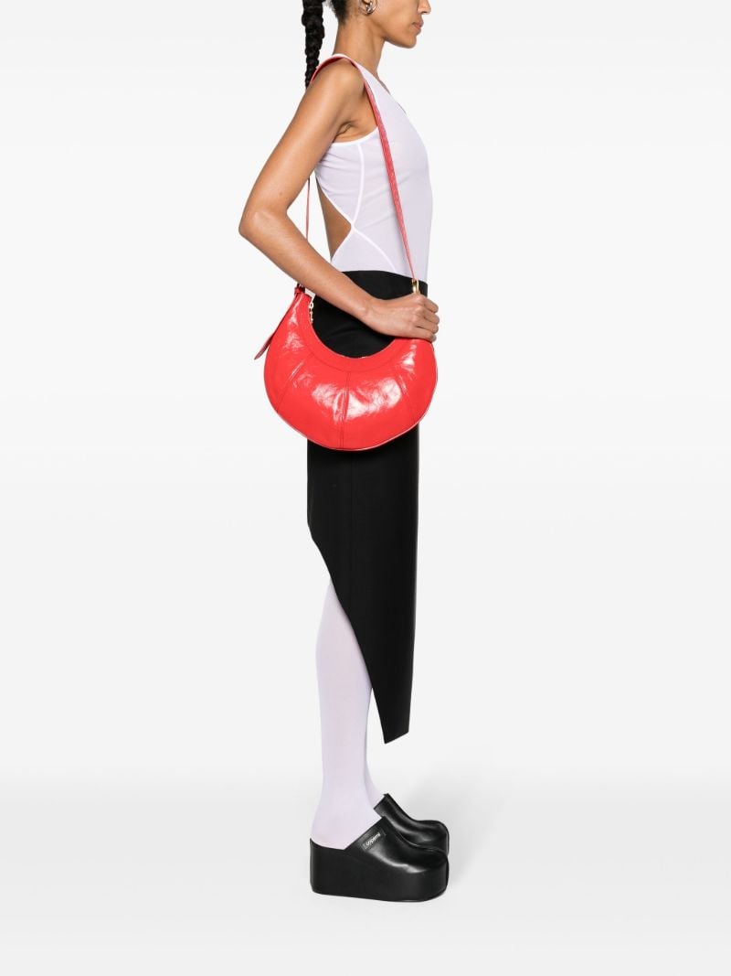 Red Eclips Mini Leather Shoulder Bag