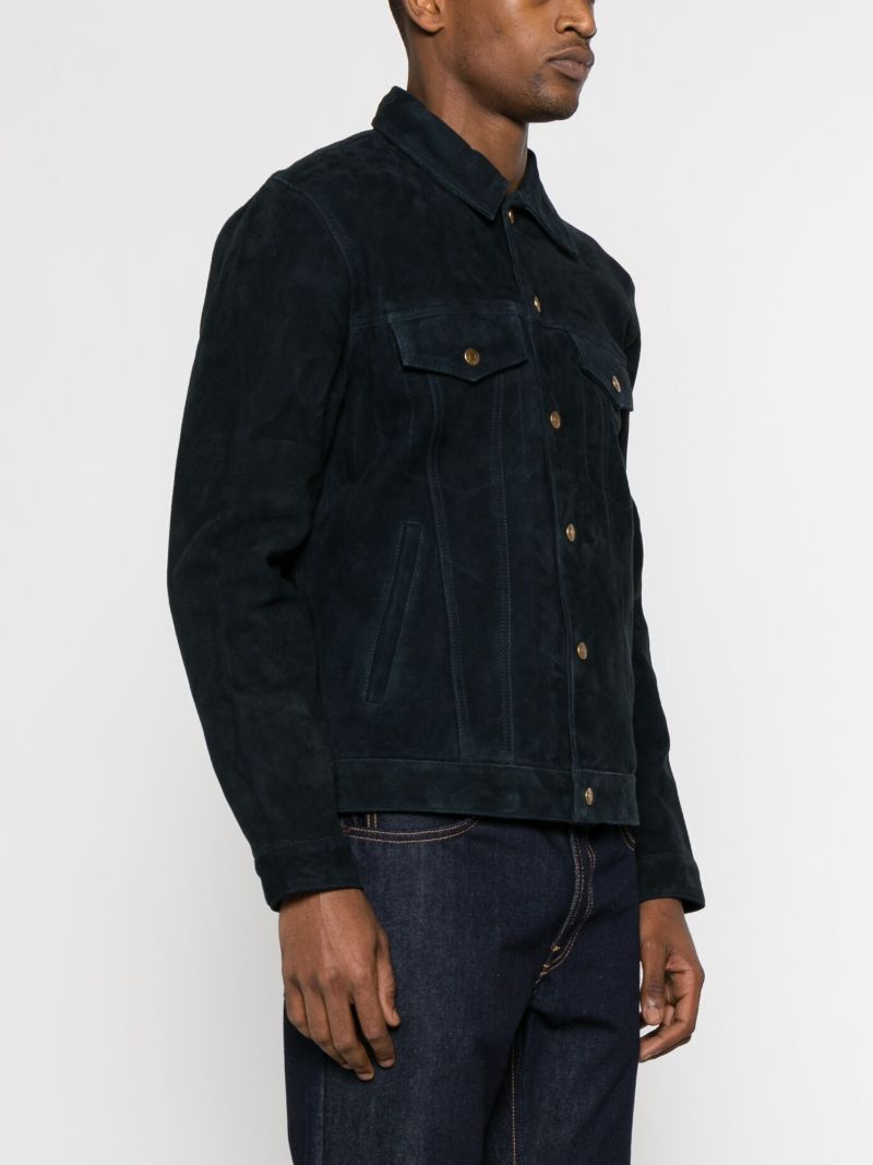 Blue Robby Nubuck Jacket