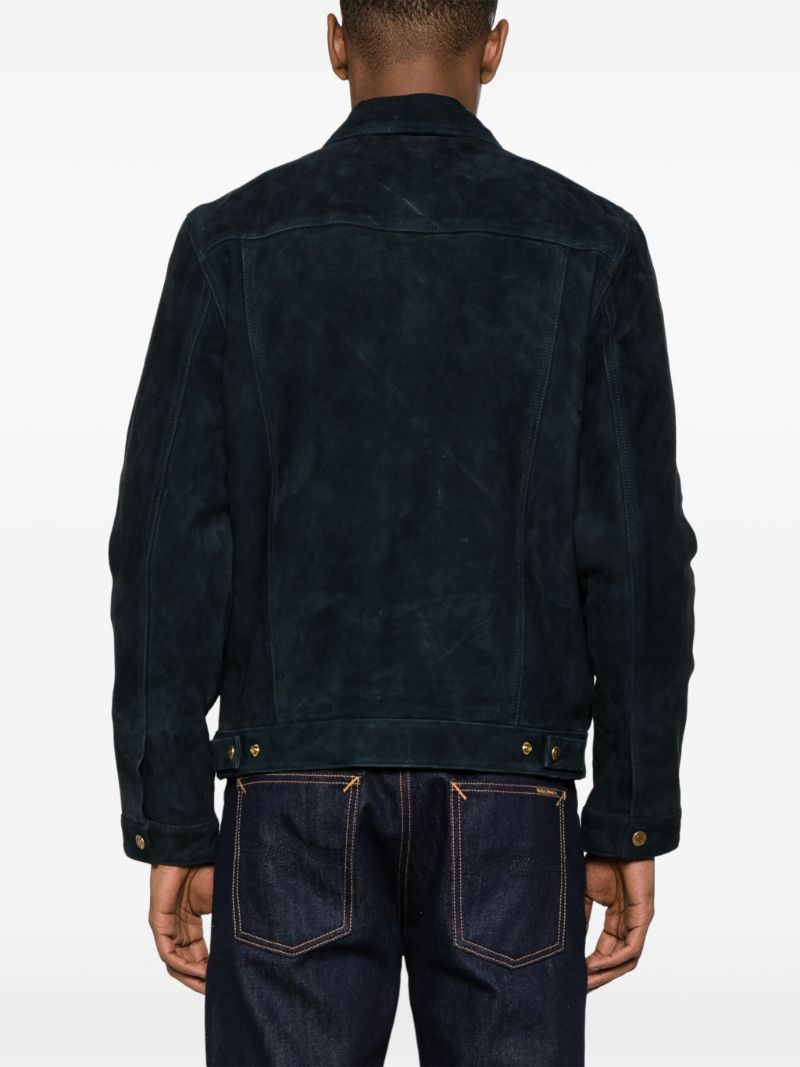 Blue Robby Nubuck Jacket