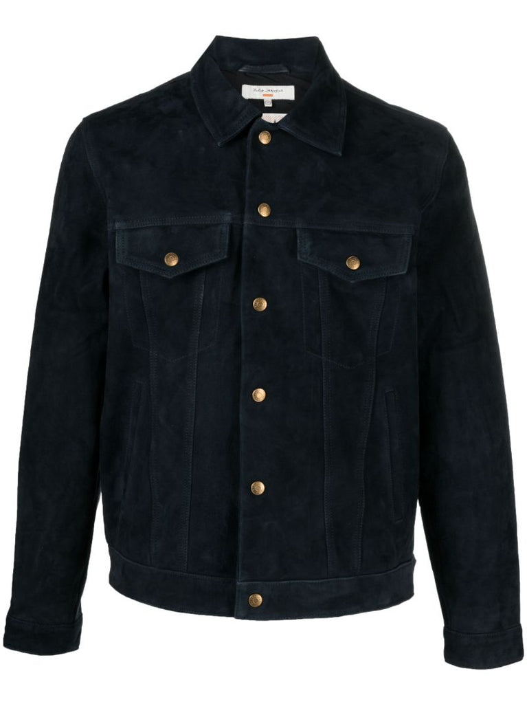 Blue Robby Nubuck Jacket