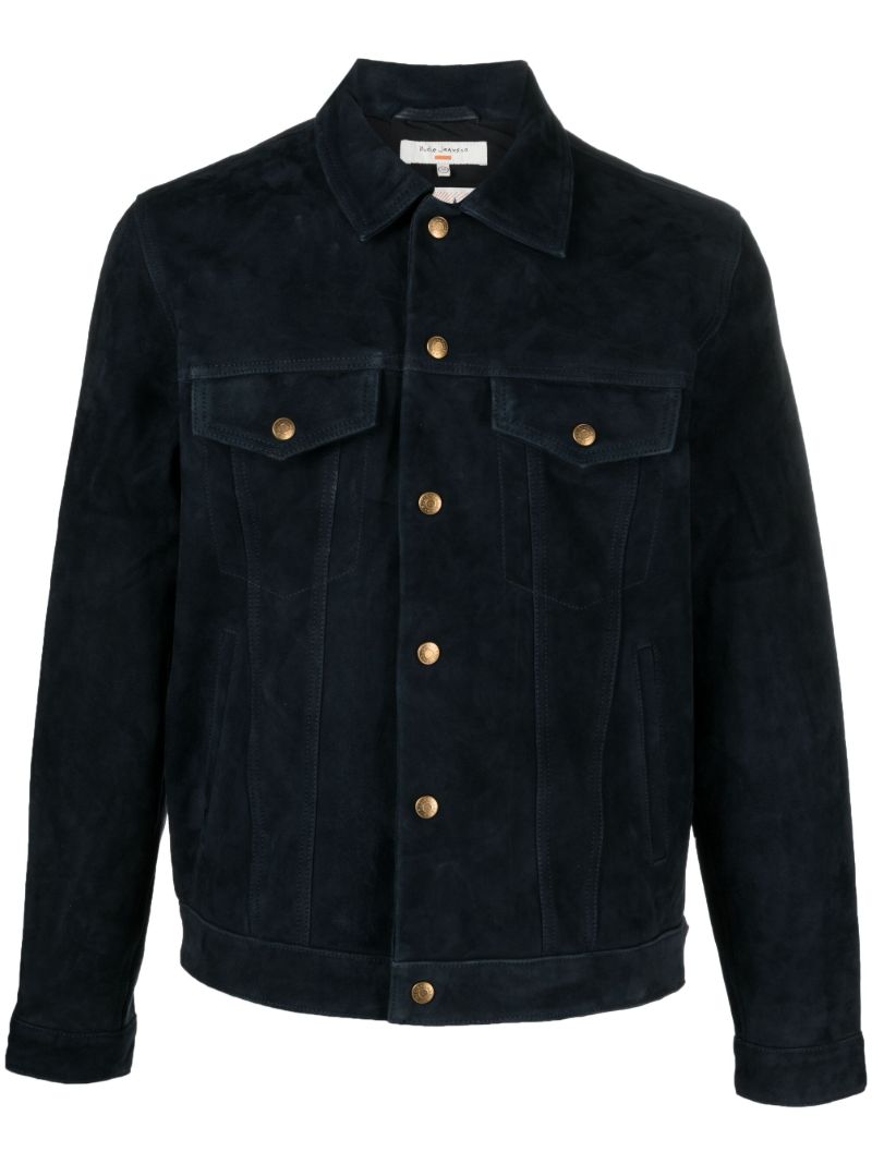 Blue Robby Nubuck Jacket