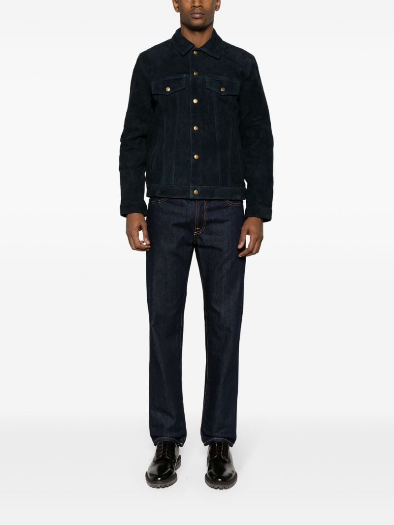 Blue Robby Nubuck Jacket