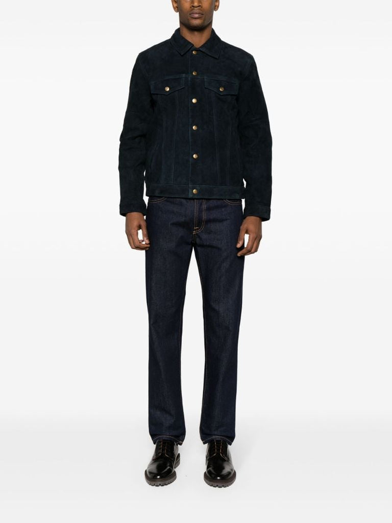 Blue Robby Nubuck Jacket