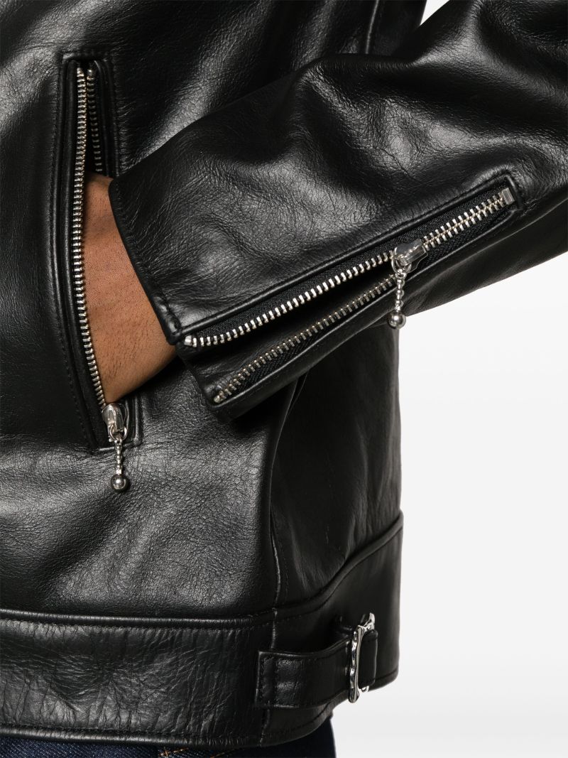 Black Eddy Rider Leather Jacket