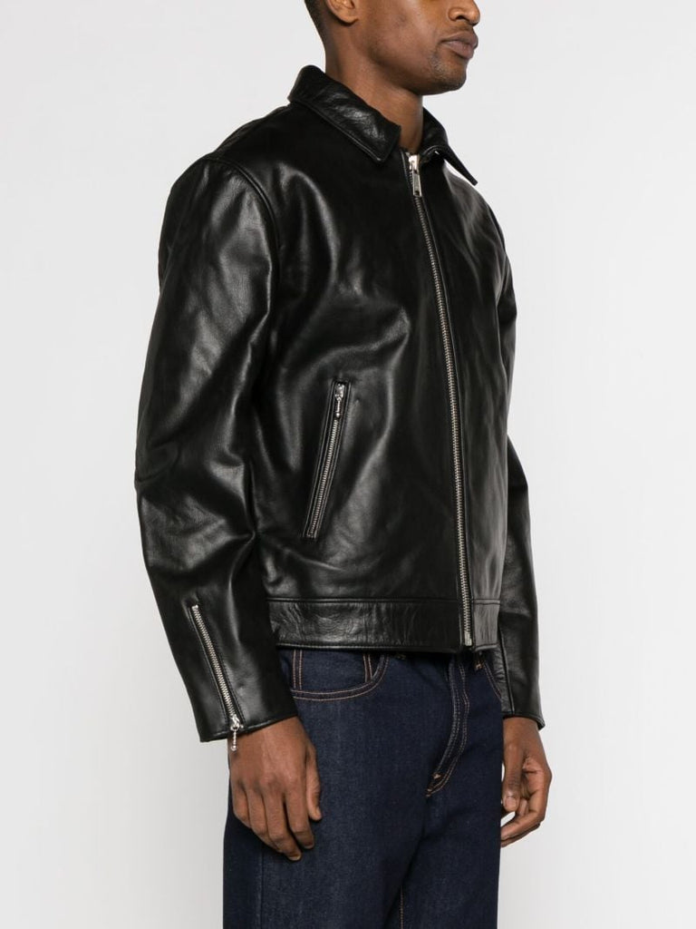 Black Eddy Rider Leather Jacket