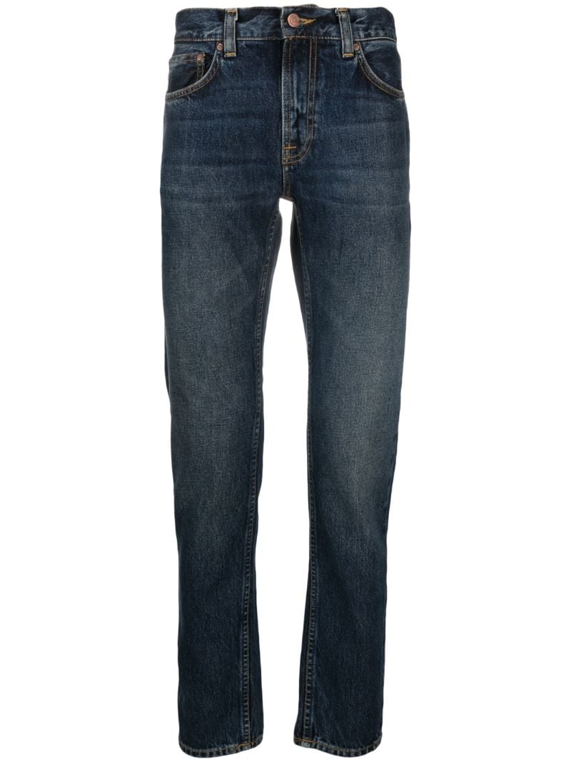 Blue Gritty Jackson Straight Leg Jeans