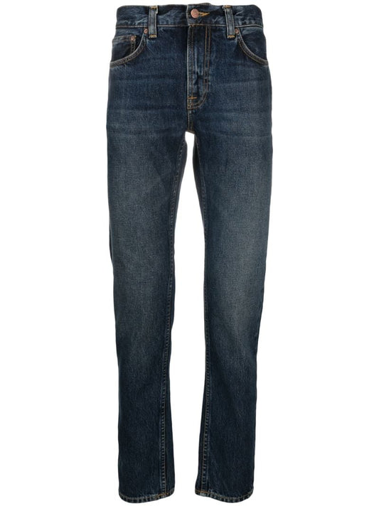 Blue Gritty Jackson Straight Leg Jeans