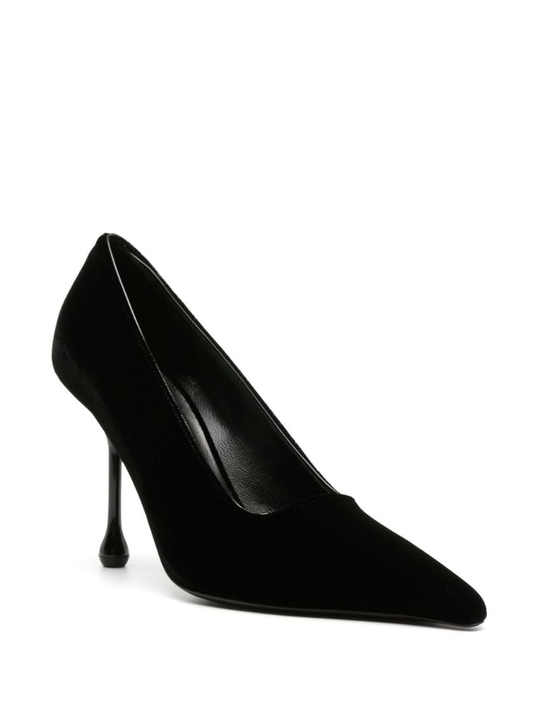 Black Ixia 95 Velvet Pumps