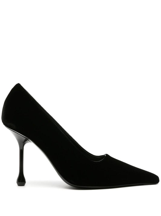 Black Ixia 95 Velvet Pumps