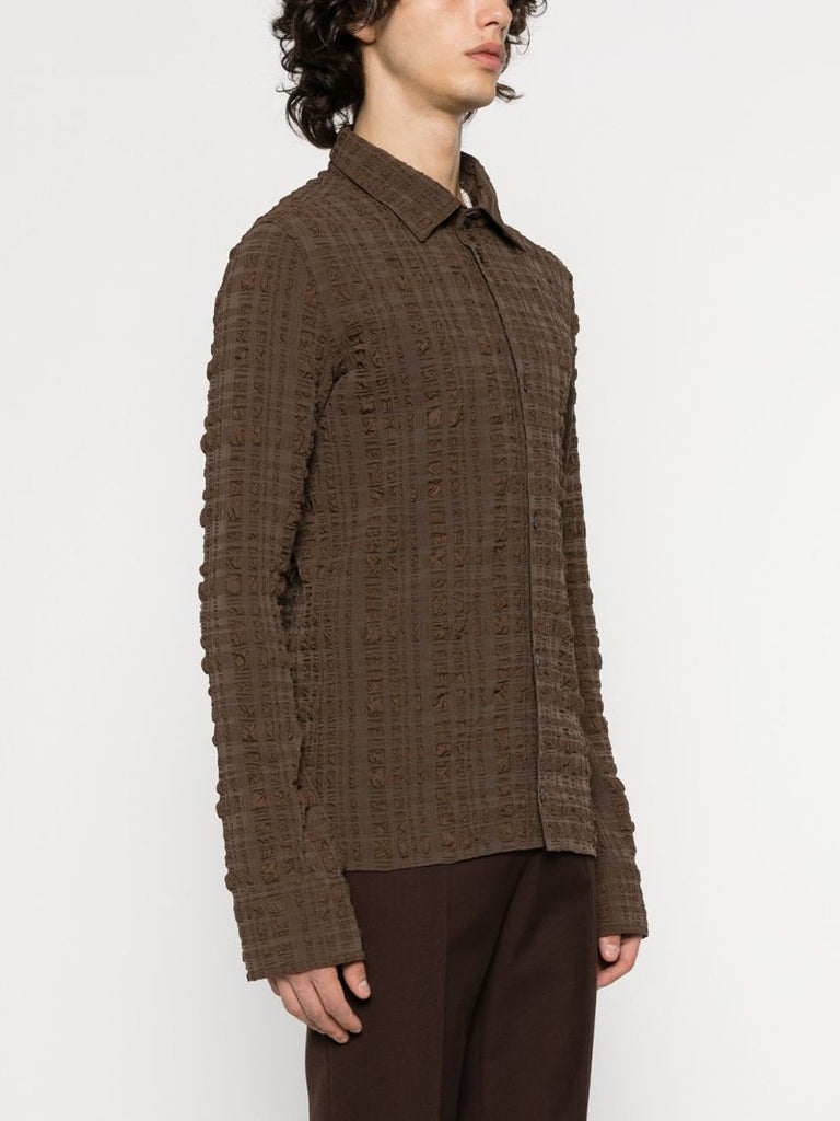 Brown Lotte Checked Shirt