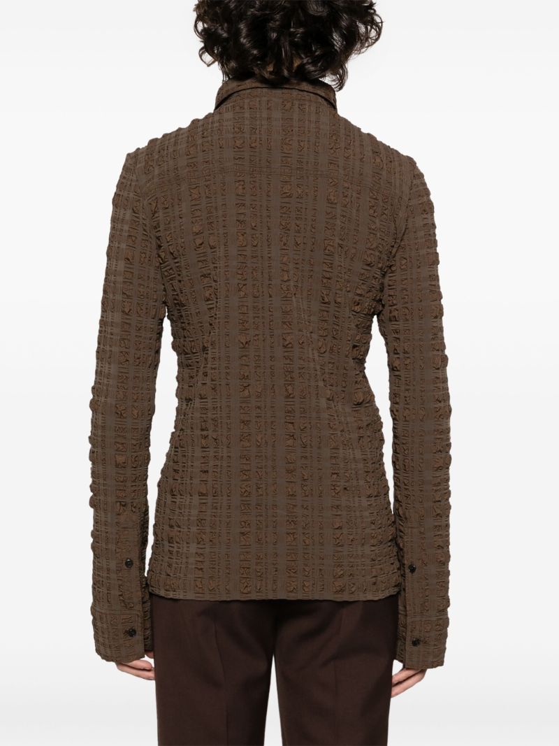 Brown Lotte Checked Shirt