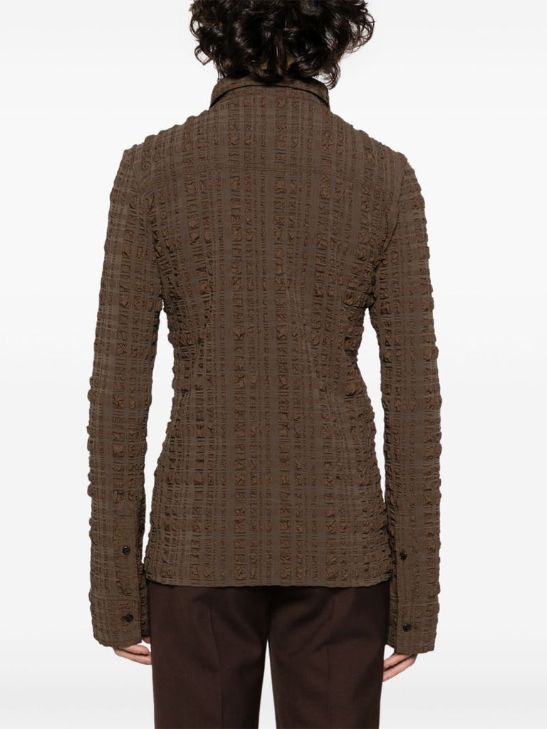 Brown Lotte Checked Shirt