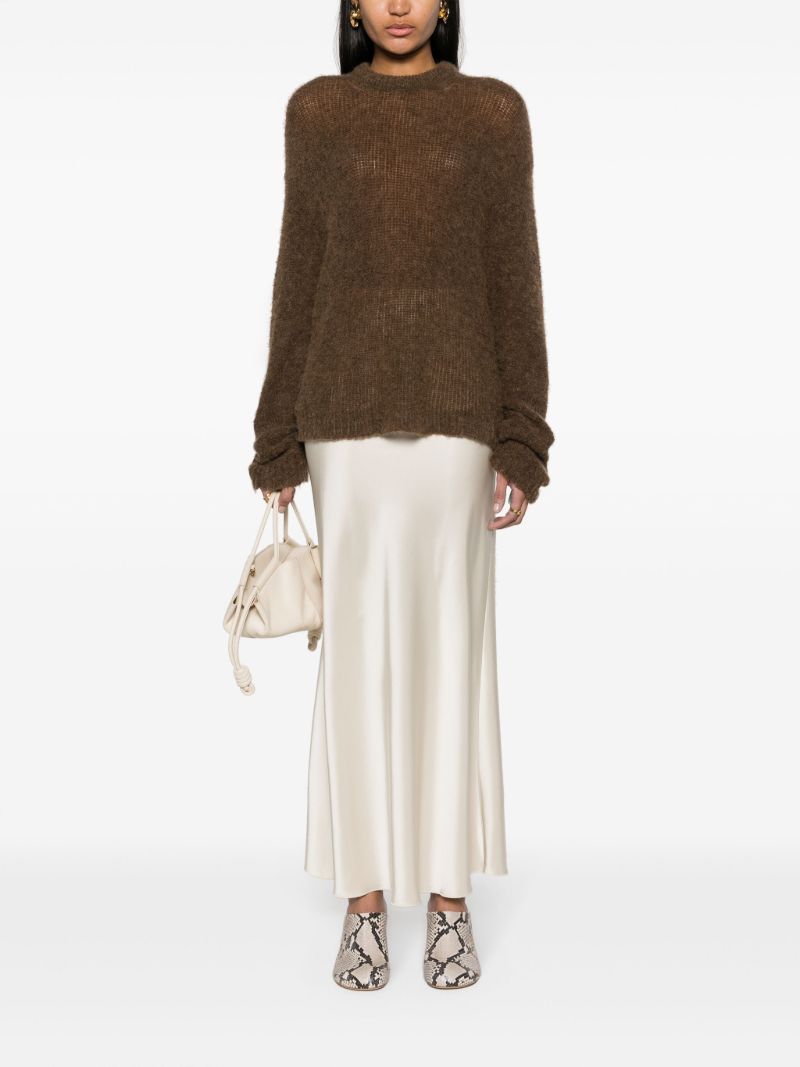 Neutral Sabeen Maxi Skirt