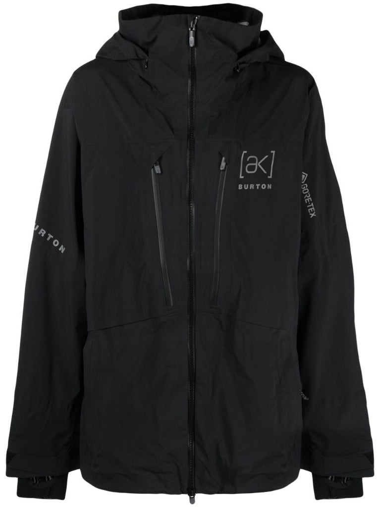Black Ak Swash Gore-tex 2l Hooded Ski Jacket