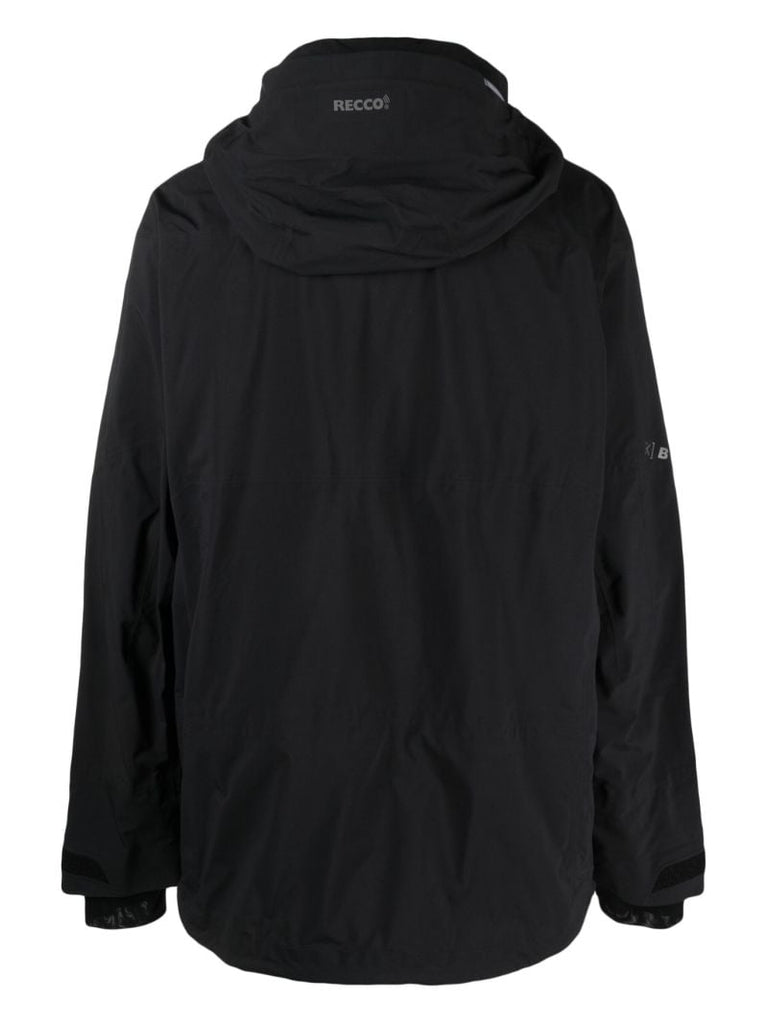 Black Ak Swash Gore-tex 2l Hooded Ski Jacket