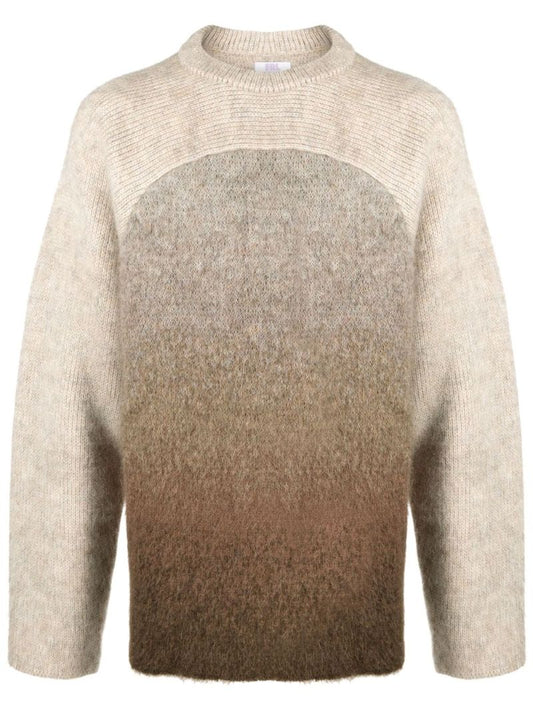 Neutral Gradient Rainbow Sweater