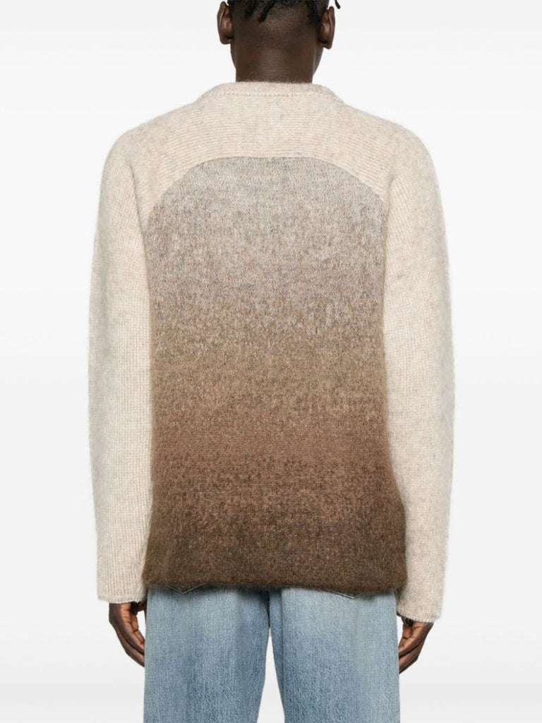 Neutral Gradient Rainbow Sweater