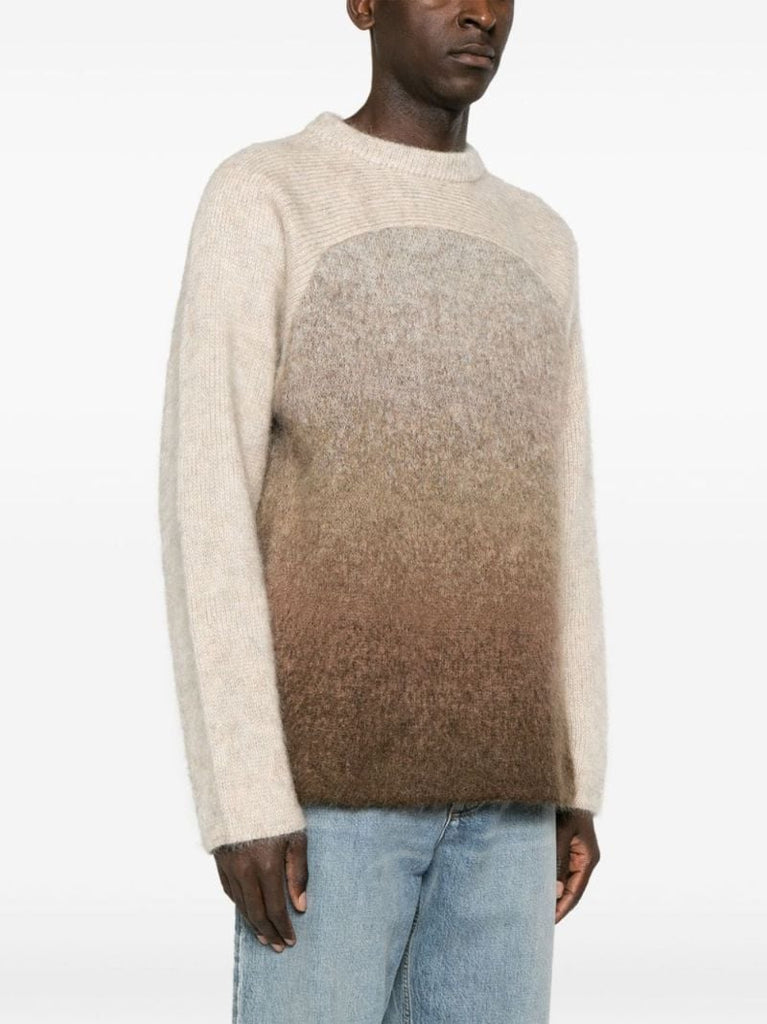 Neutral Gradient Rainbow Sweater