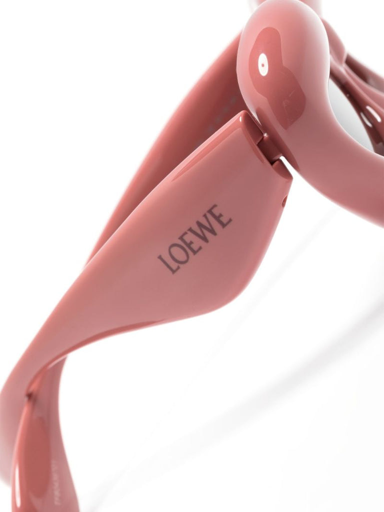 Pink Inflated Cat-eye Sunglasses