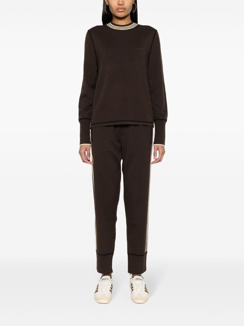 Brown X Wales Bonner 3-stripes Track Pants