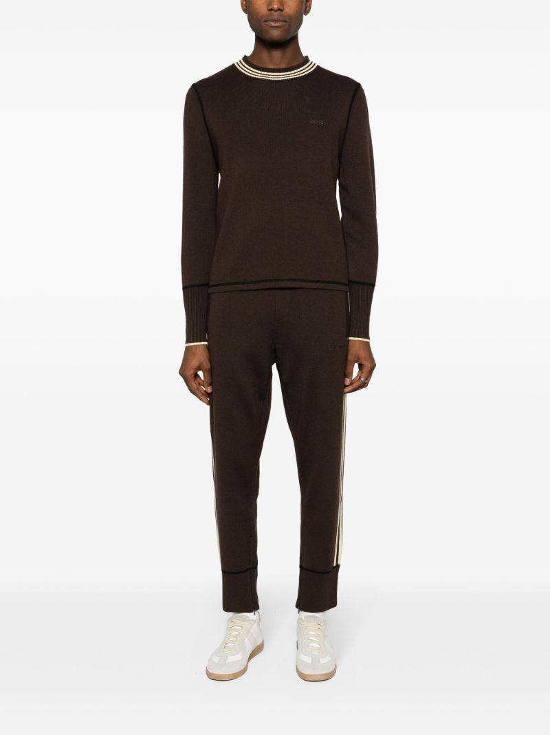 Brown X Wales Bonner 3-stripes Track Pants