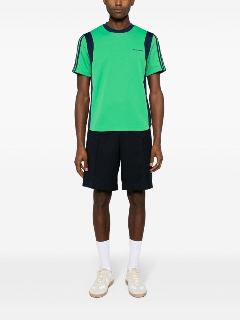 X Walles Bonner Green Crew-neck T-shirt